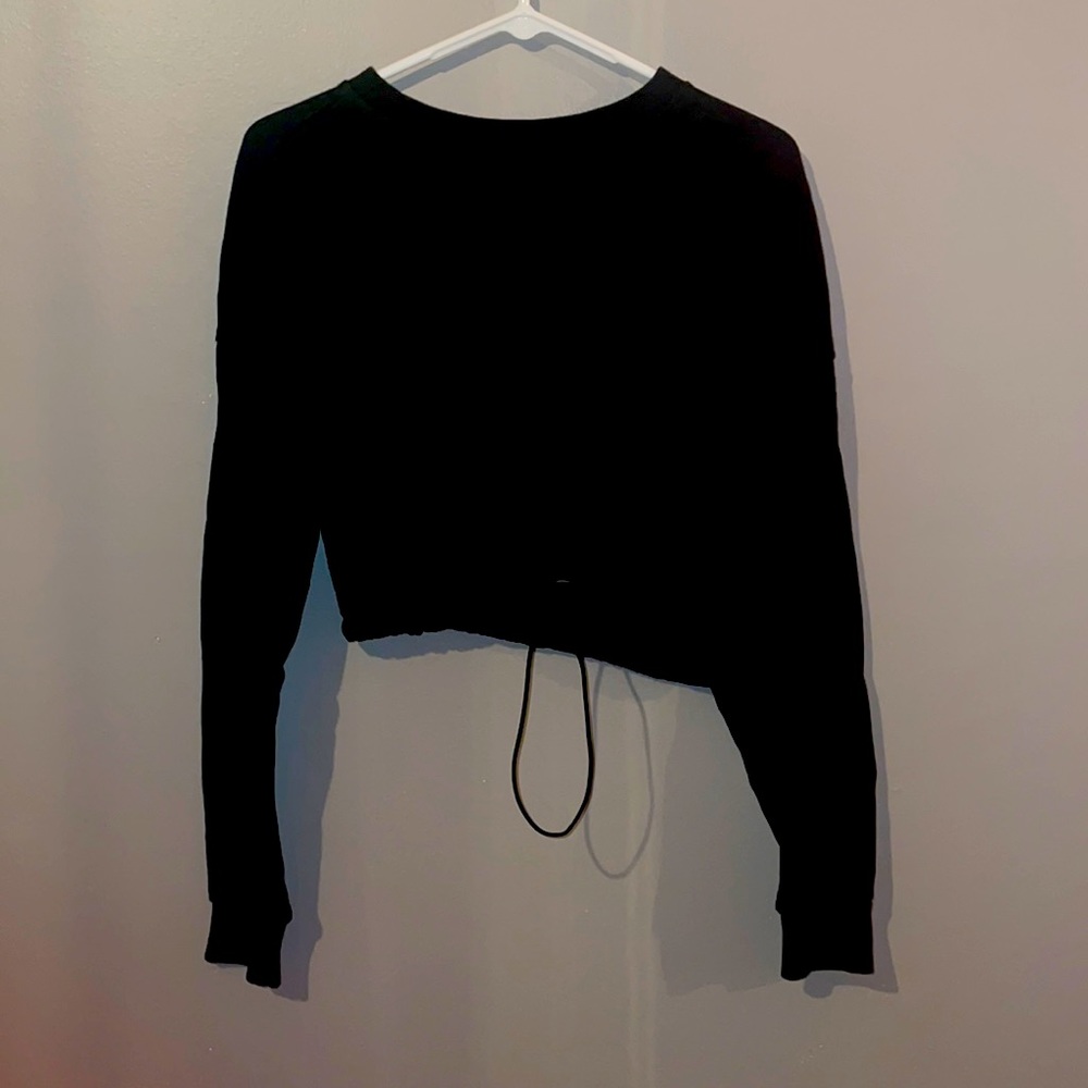 forever 21 cinched crop top